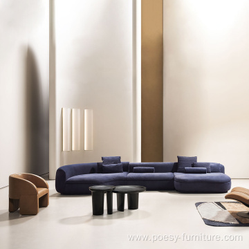 Latest Design Full Leather Living Room Sofa Set